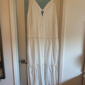 Karina Grimaldi White Maxi Dress